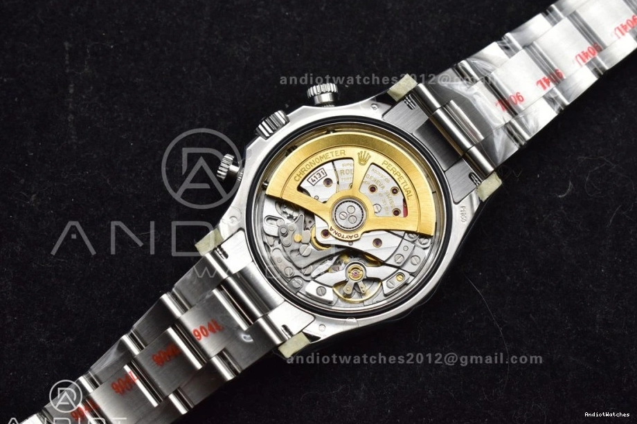 Super Sticks 904L Asian Markers Clean Ice Dial 789 on 126506 Blue Edition Bracelet Daytona 904L SS SS 1:1 Clone Best Bold 0423